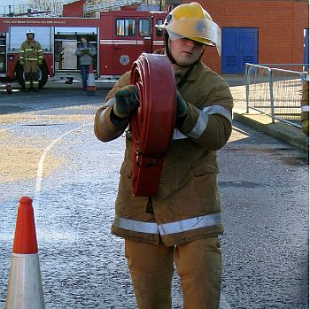 Имитация развертывании линии подачи воды