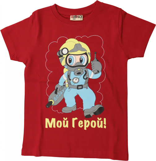 ФУТБОЛКА ДЕТСКАЯ КРАСНАЯ