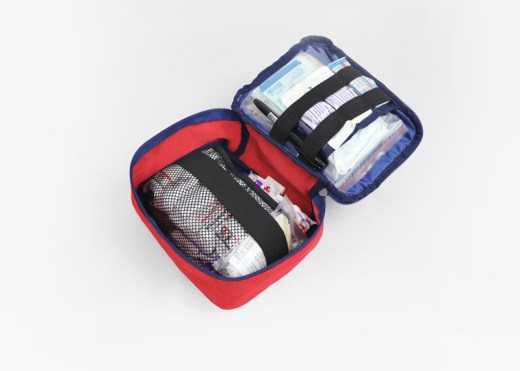 Аптечка для оказания первой помощи с применением медицинских изделий в организациях, осуществляющих образовательную деятельность, в сумке-чехле «Волонтер-6» (приказ 261н)