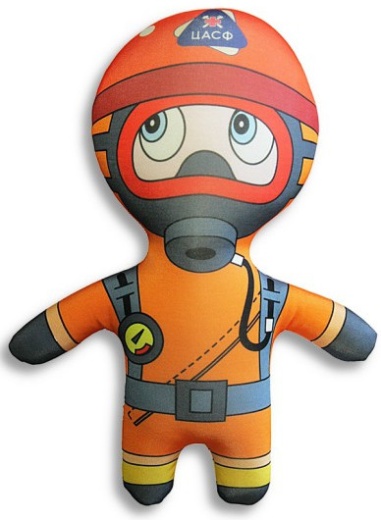 ИГРУШКА-АНТИСТРЕСС «СПАСИК-ГАЗОСПАСАТЕЛЬ»